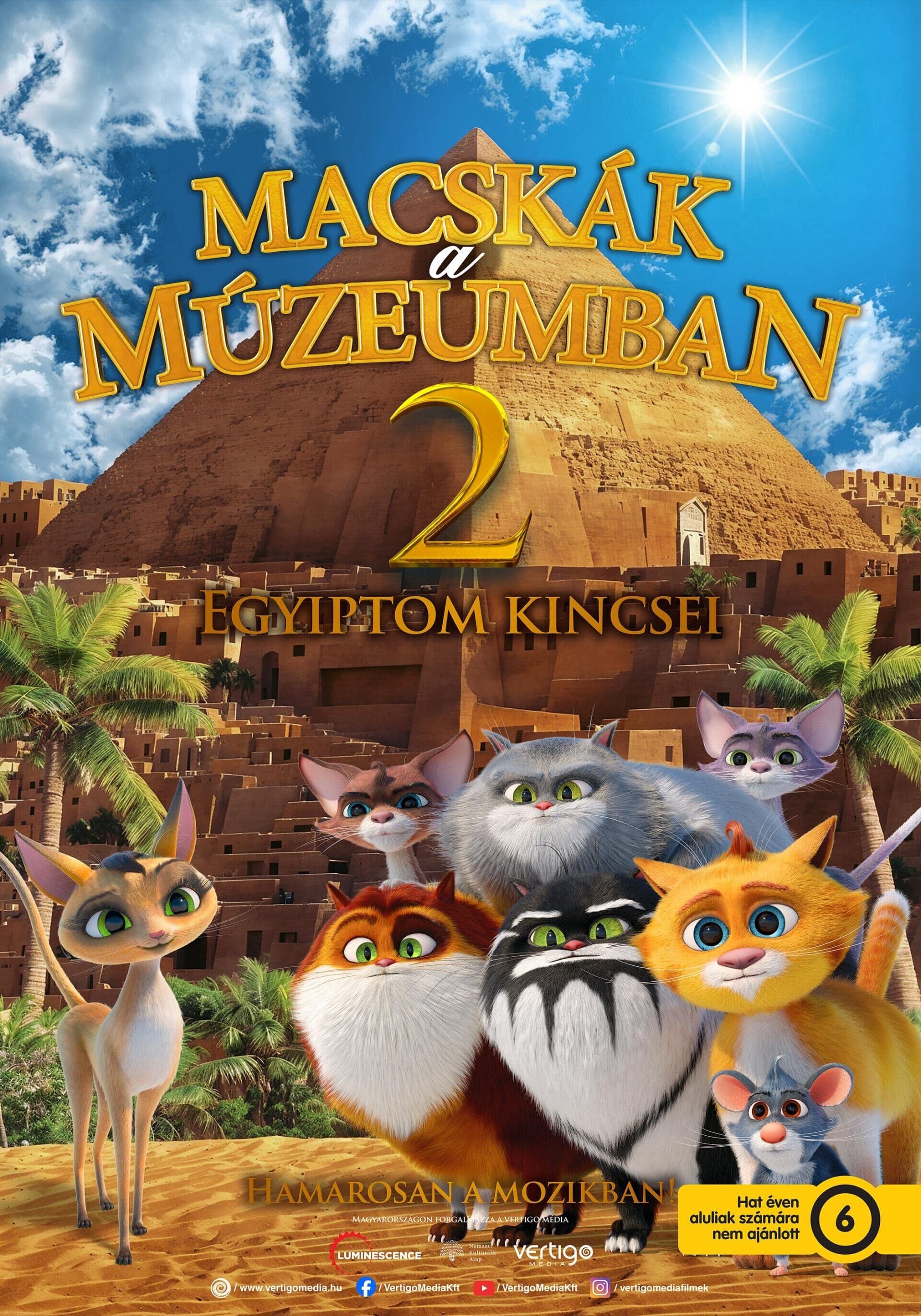 Macskák a múzeumban 2. - Egyiptom kincsei