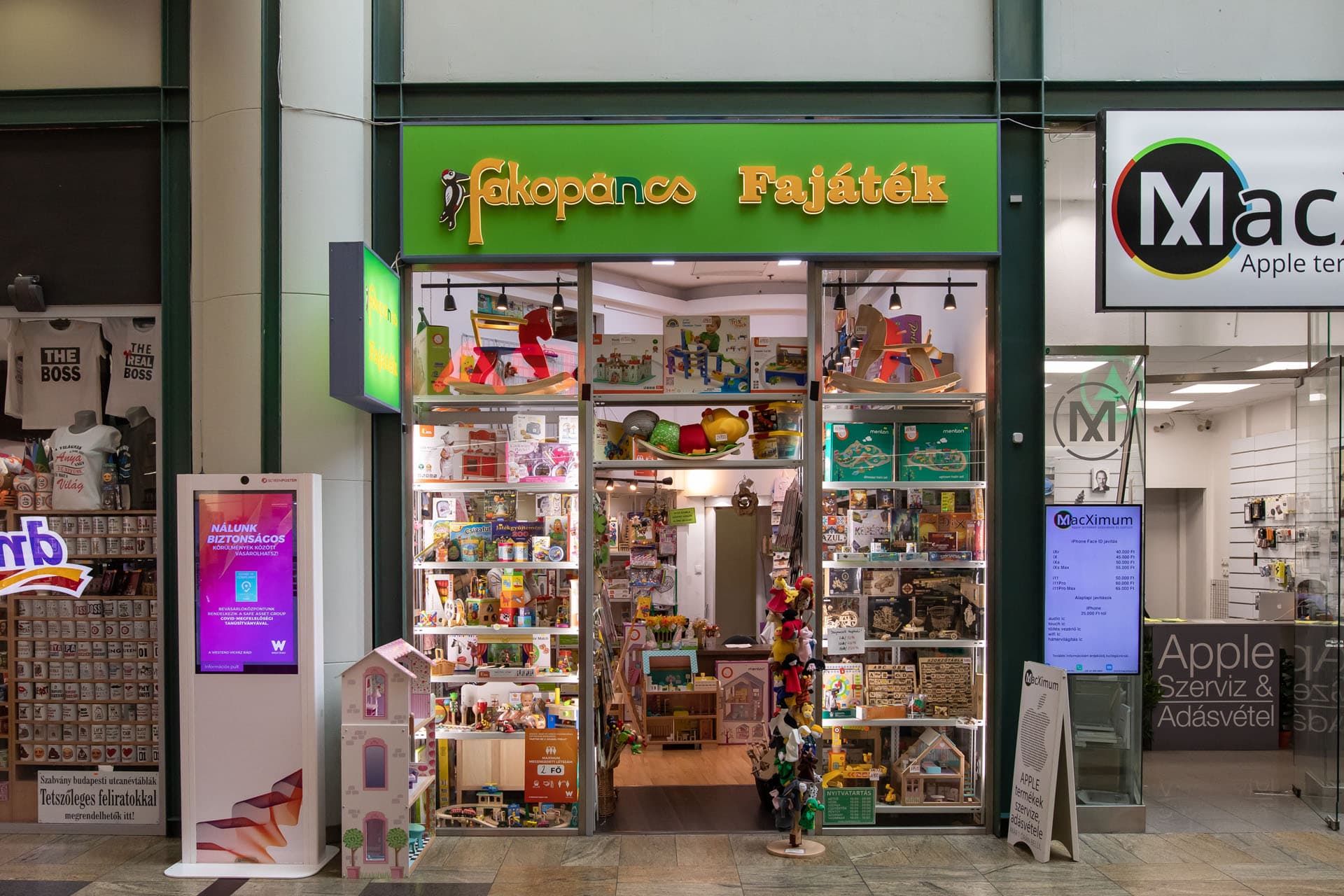 Fakopáncs Fajátékbolt