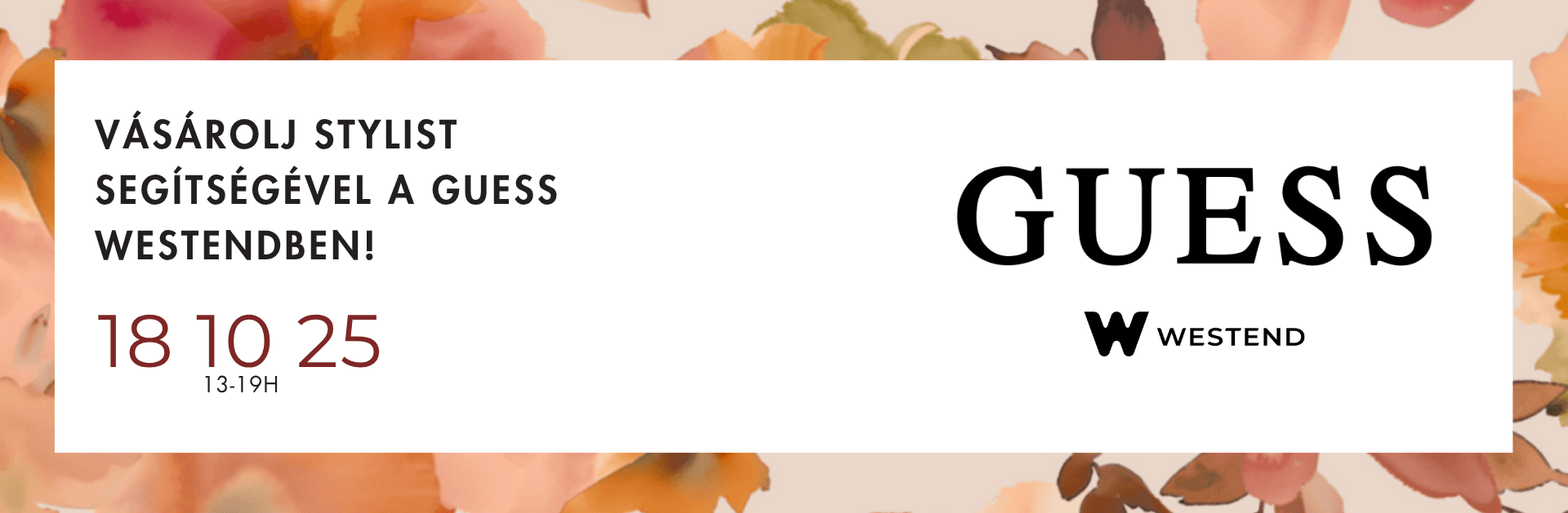 Vásárolj a Guessben stylisttal!