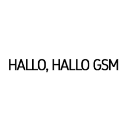 Halló! Halló! GSM store logo